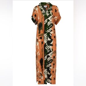 6/17 Seller Celebration Show: BEL KAZAN Allegra Kaftan - Blush Floral (S/M)